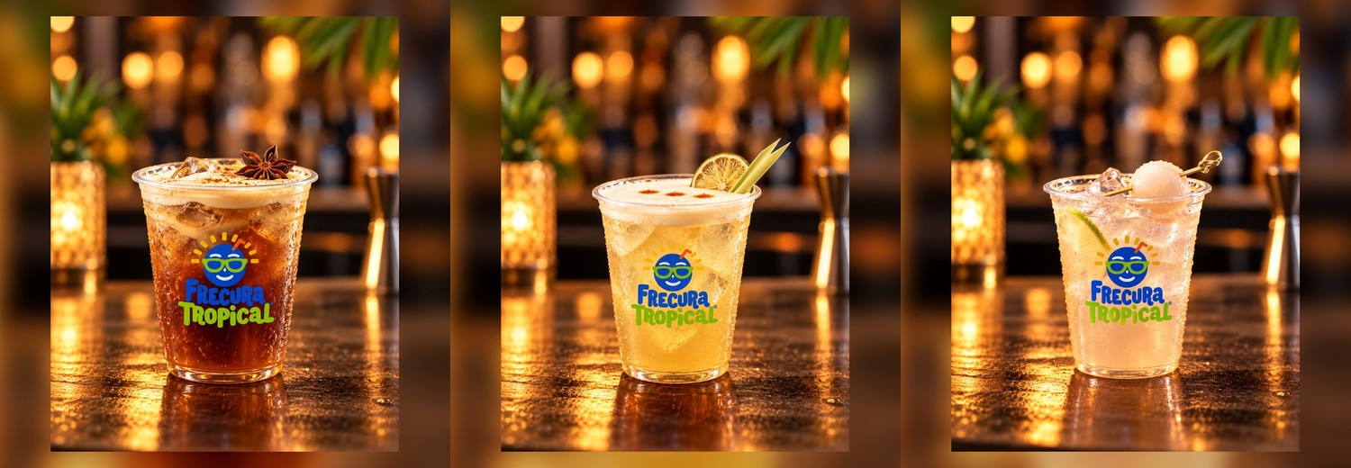 Cocktails especiales de Frecura Tropical